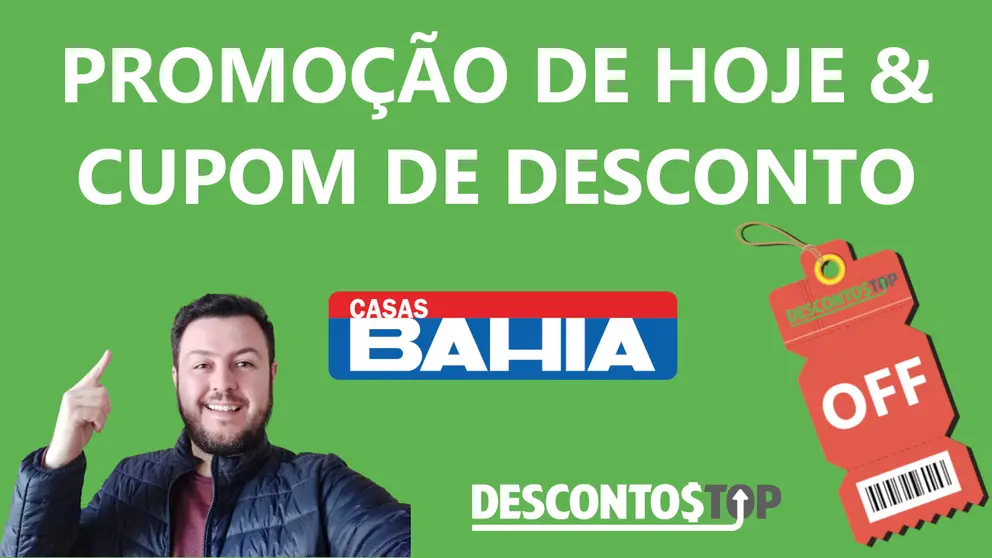 casas bahia promo&ccedil;&atilde;o de hoje